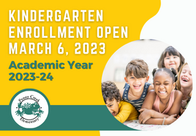  Kindergarten enrollment opens March 6